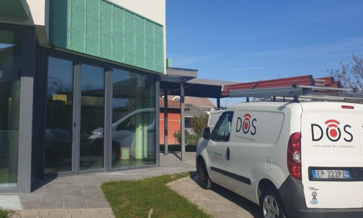 Antifurto: un'installazione DOS da un cliente privato.